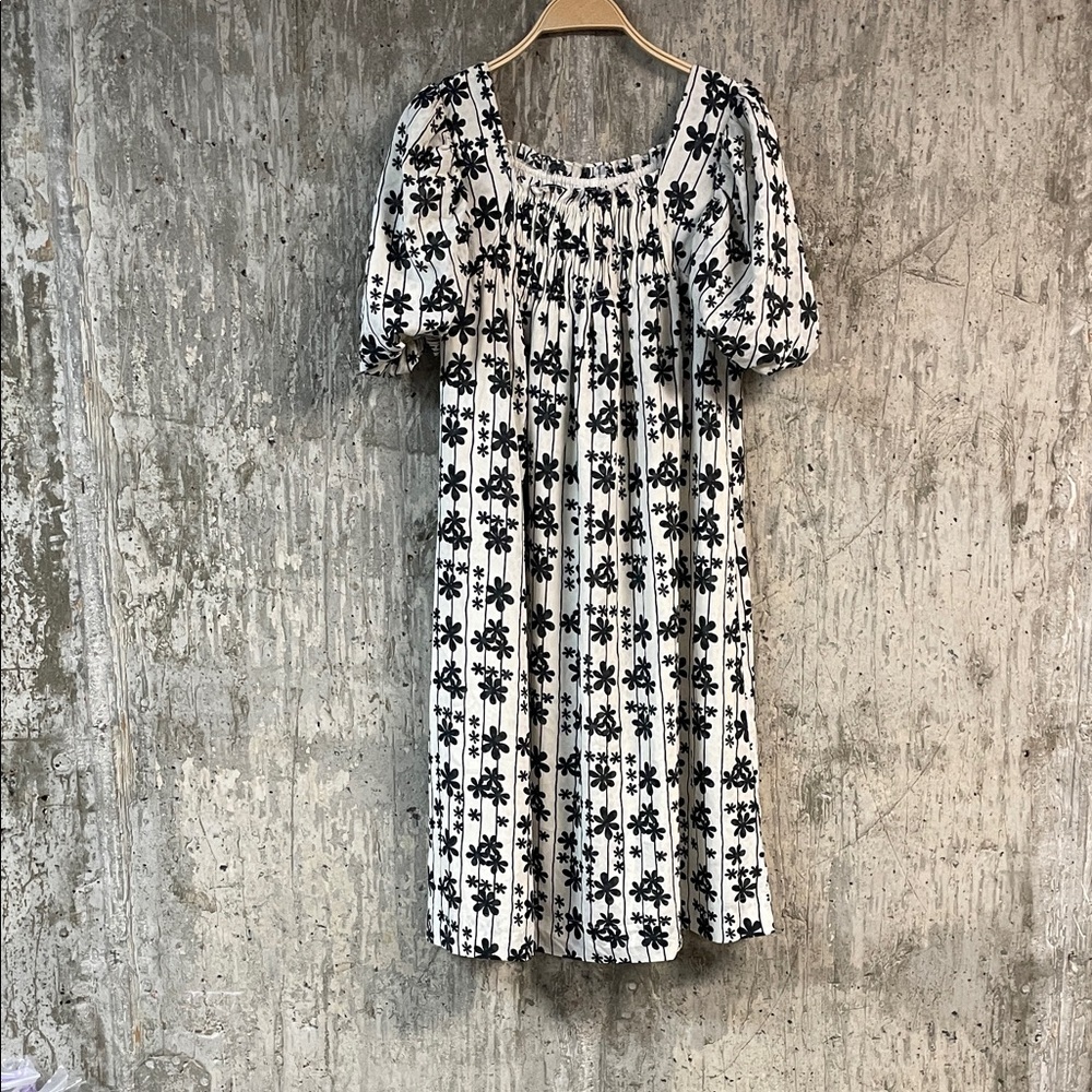 CLOUD TEN Women's Floral Puff Sleeve Midi Dress Size S